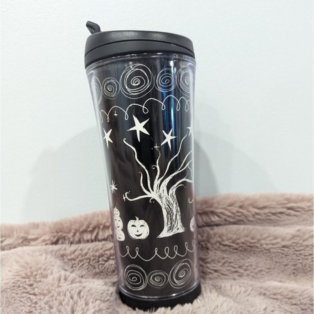 Starbucks 2007 Halloween Coffee Tumbler Glow-in-the-Dark